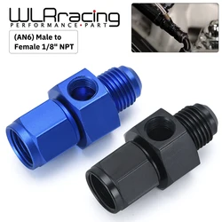 Adaptador AN6 hembra a macho 1/8 NPT sensor presión aceite