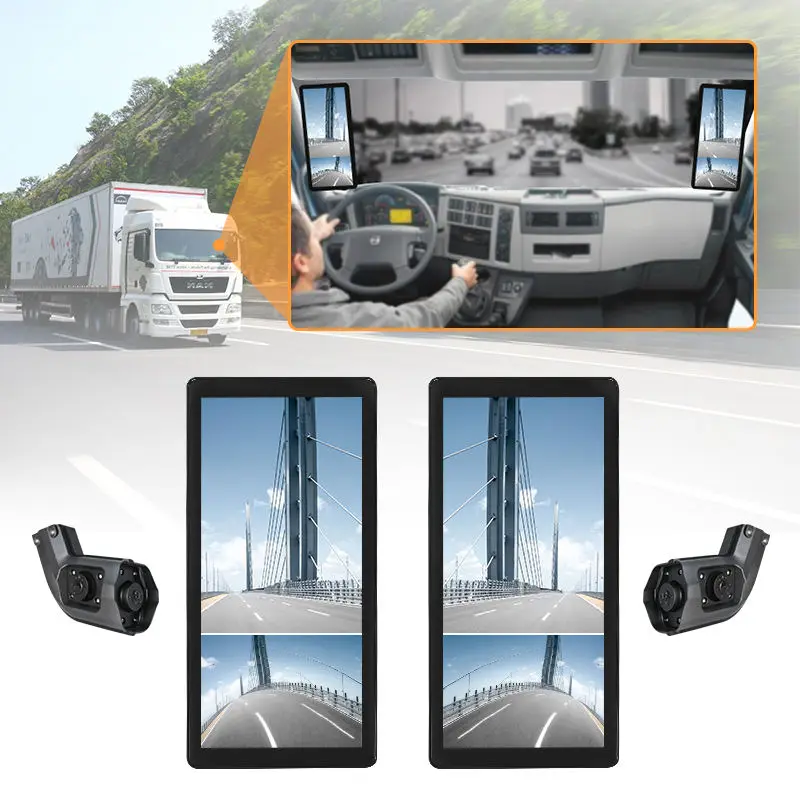 Monitor retrovisor LCD para camión, autobús y autocaravana - imagen 2