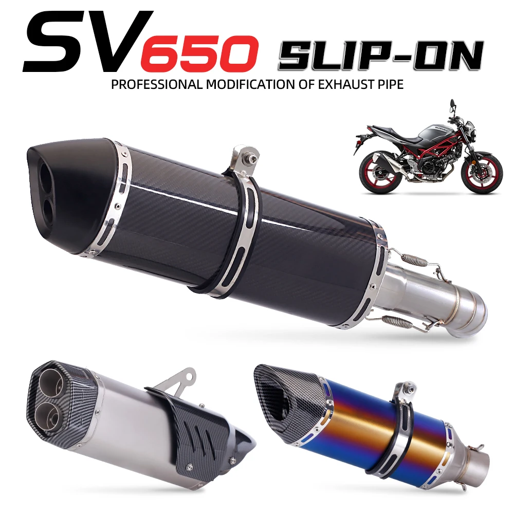 Escape completo original con tubo delantero para Suzuki SV650 - imagen 2