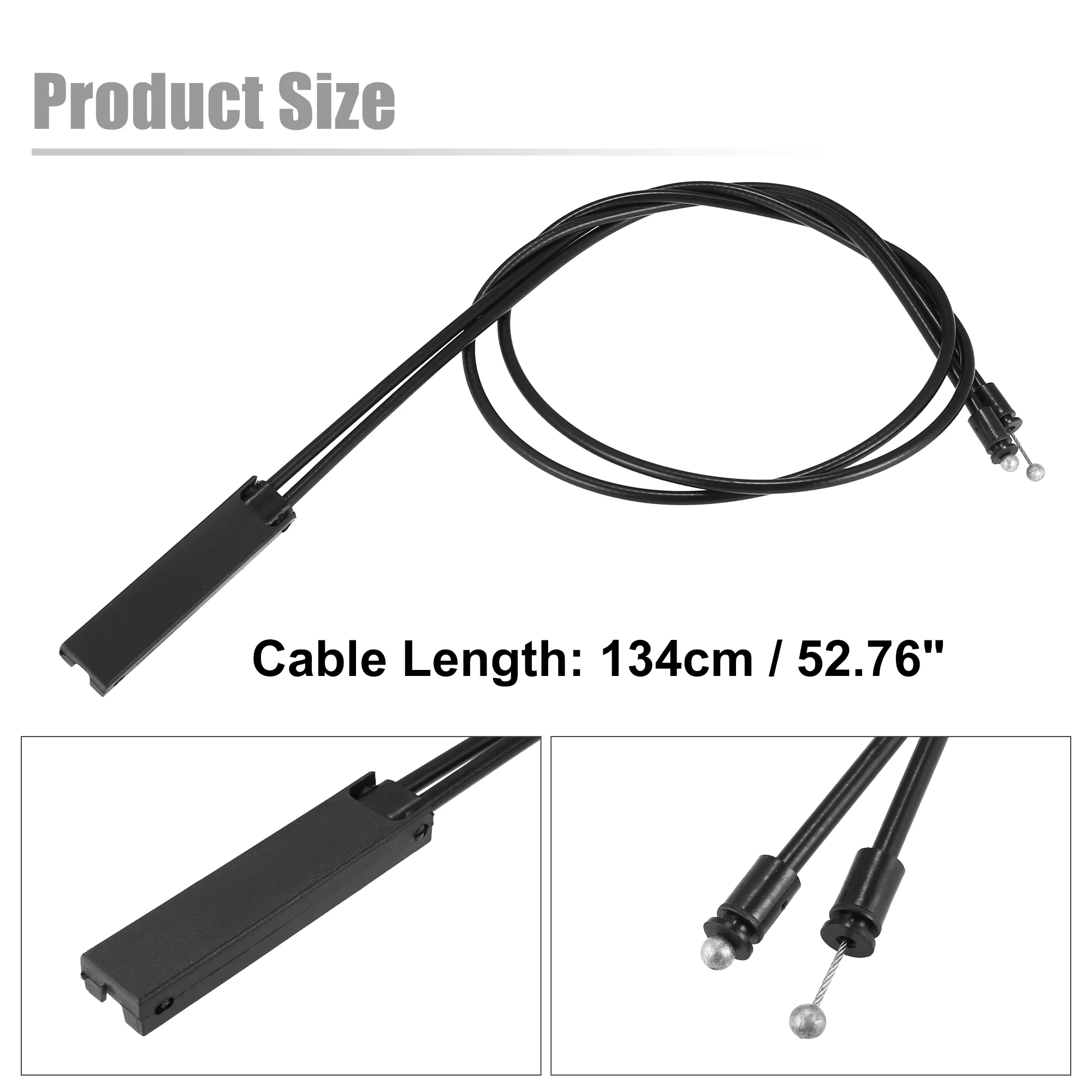 UXCELL 51237183773 Cable de apertura del capó BMW Serie 5 GT - imagen 4