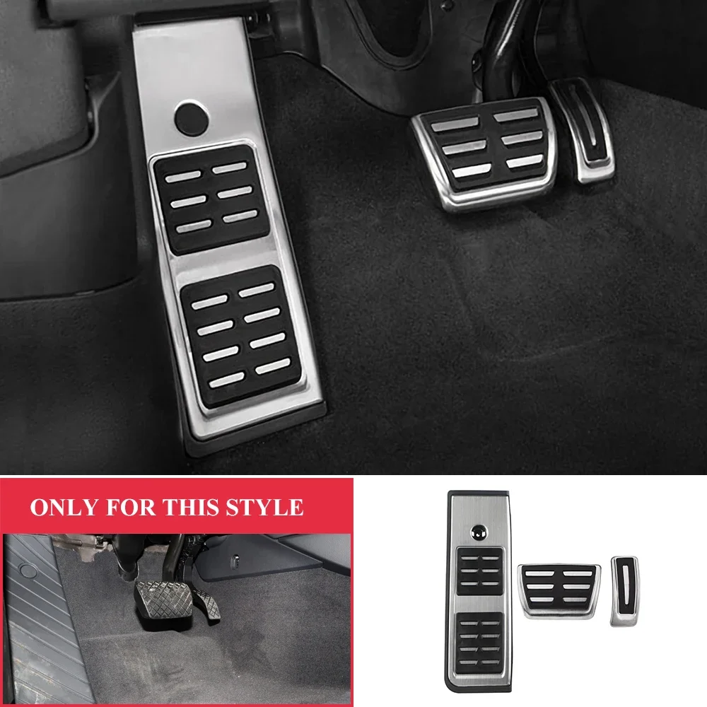 Cubrepedales de acero inoxidable Audi A4 B9 A5 F5 2016-2019