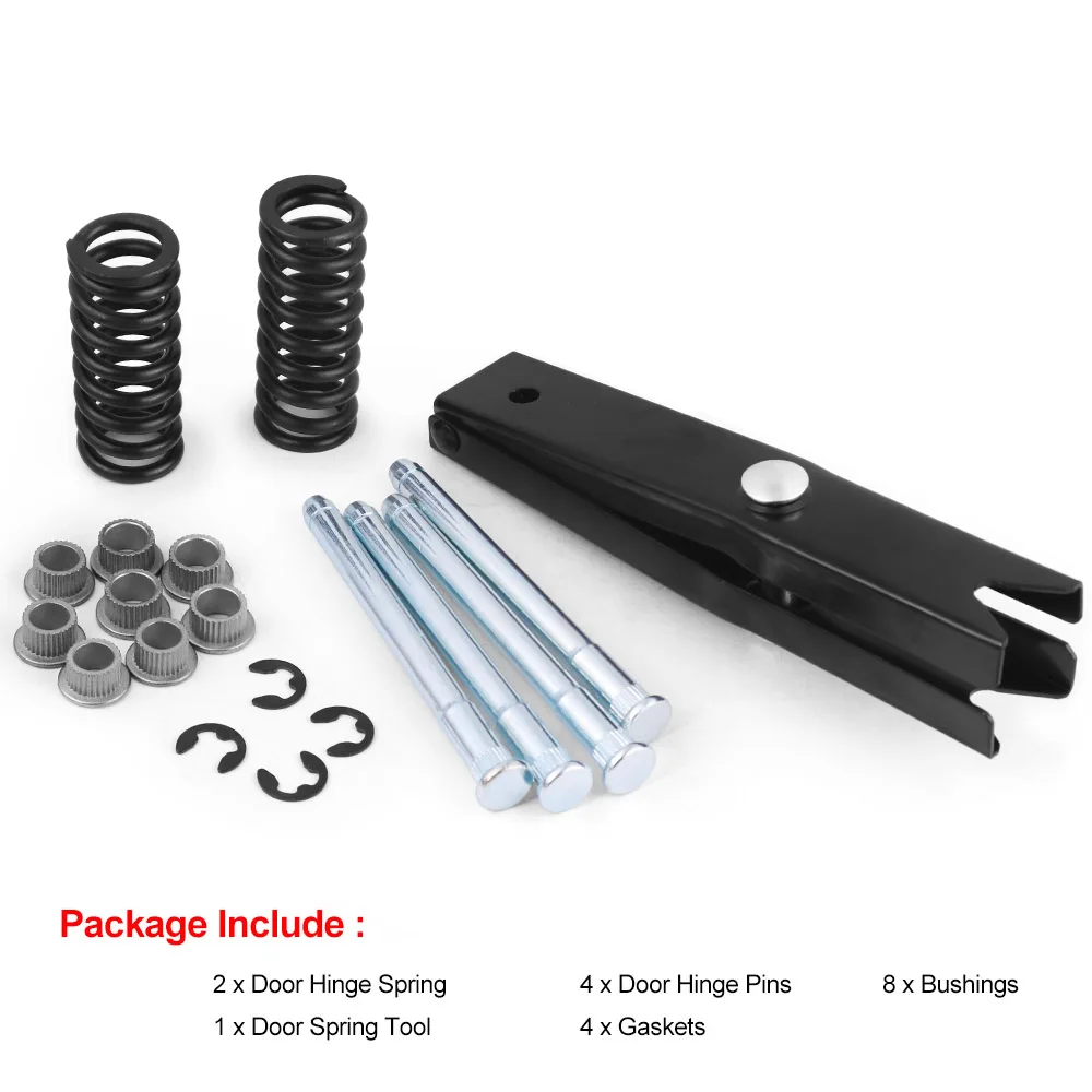 Kit bisagra puerta Chevy S10 94-04 con pasadores y herramienta - imagen 2