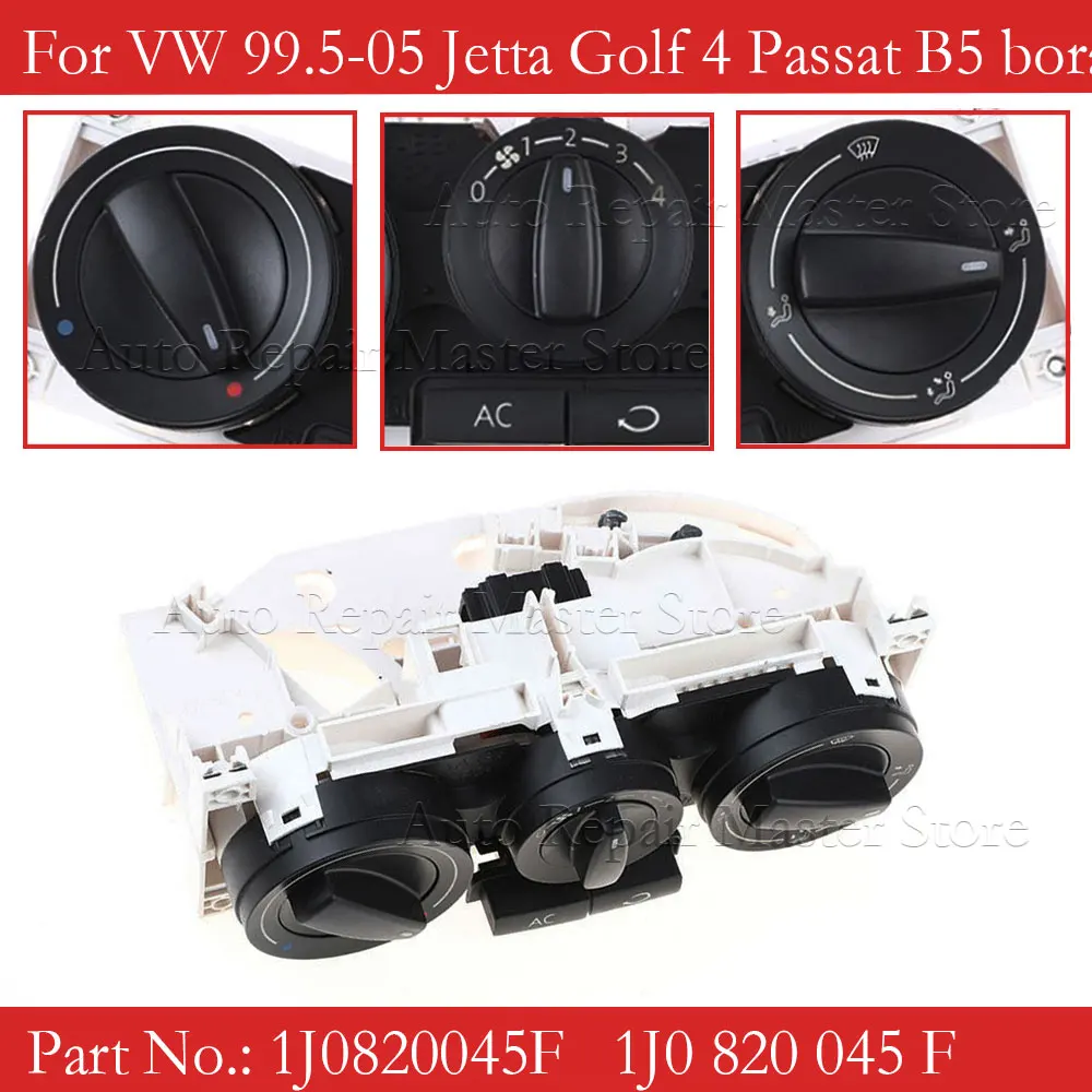 1J0820045F Panel climatizador VW Passat B5 Bora Golf 4 MK4 - imagen 2