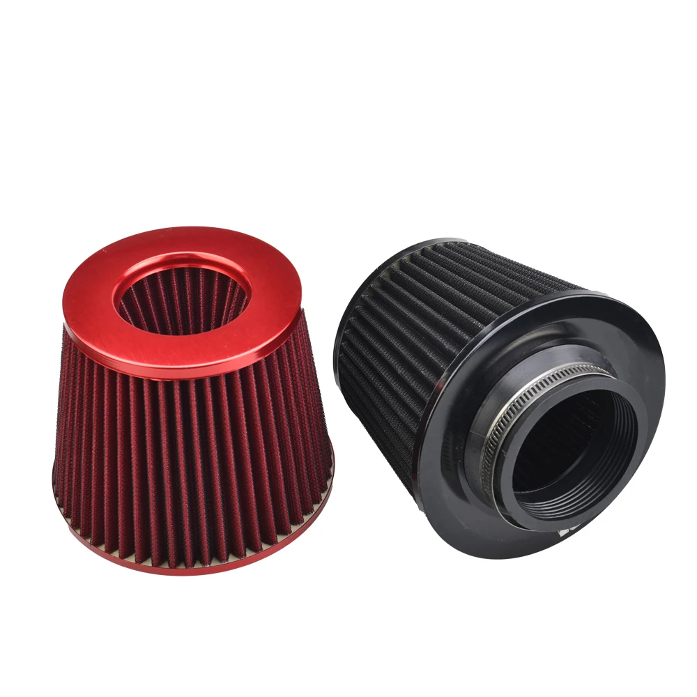 Filtro de aire alto flujo 76mm – Kit de admisión universal - imagen 2