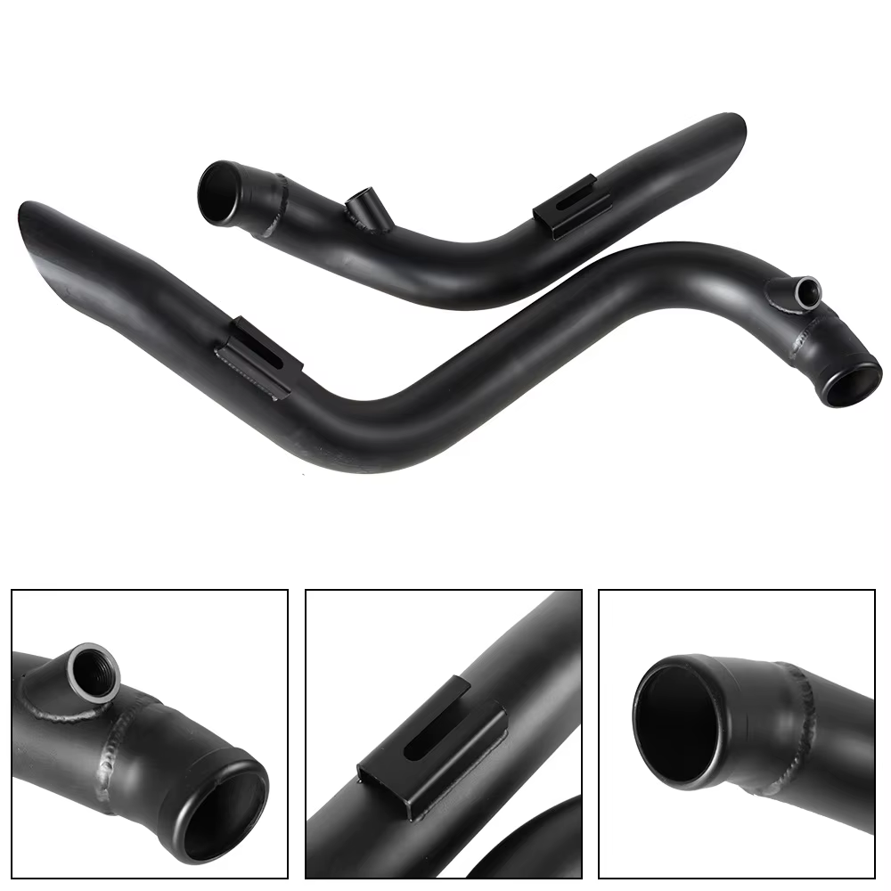 Tubos de escape LAF negros para Harley Sportster y Dyna - imagen 4