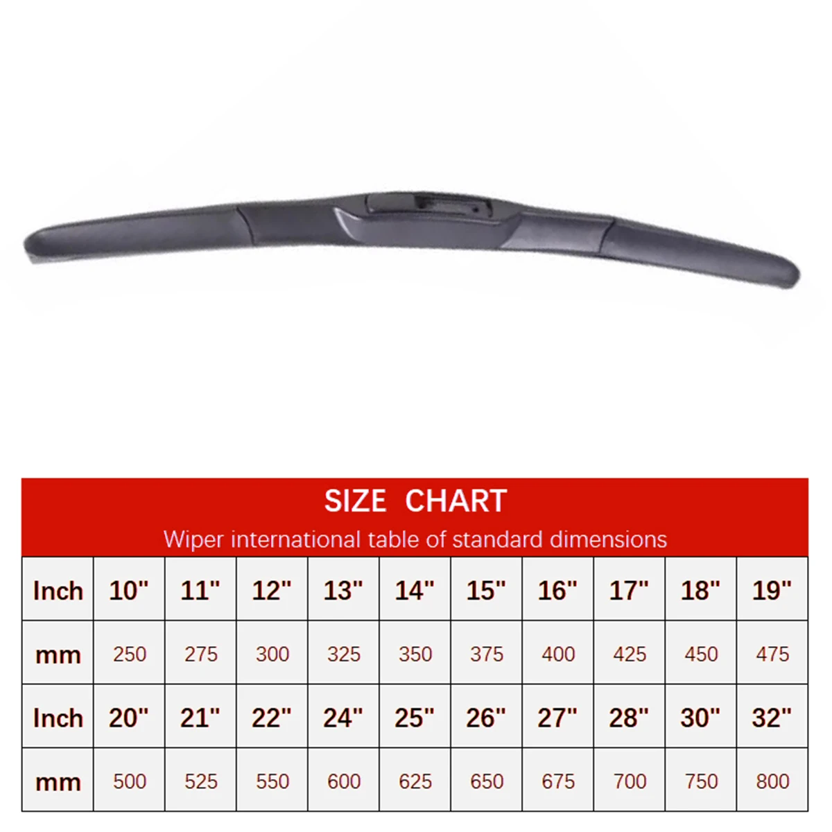 escobilla limpiaparabrisas General J/U