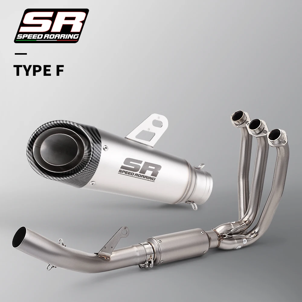 Sistema de escape completo CFMOTO 675SR, 675R y 675NK