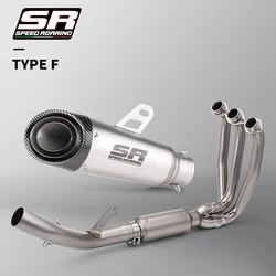 Sistema de escape completo CFMOTO 675SR, 675R y 675NK
