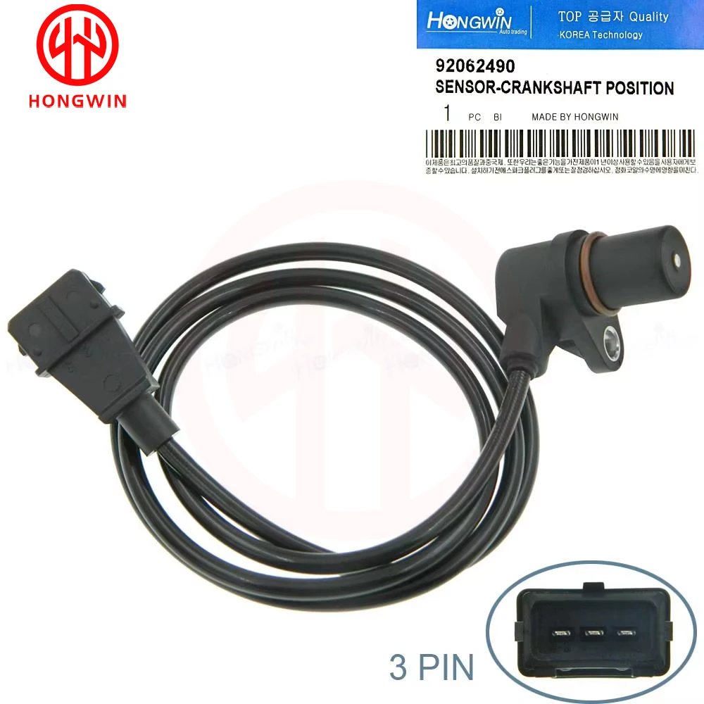 HONGWIN 92062490 Sensor de posición del cigüeñal para Opel Astra - imagen 2
