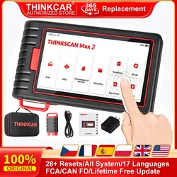 THINKCAR Thinkscan Max 2 escáner OBD2 CANFD y codificación ECU para GM