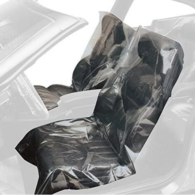 Cubiertas desechables de asiento de plastico para coche - proteccion - imagen 4