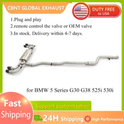 Escape cat-back Valvetronic CBNT para BMW Serie 5 G30/G38