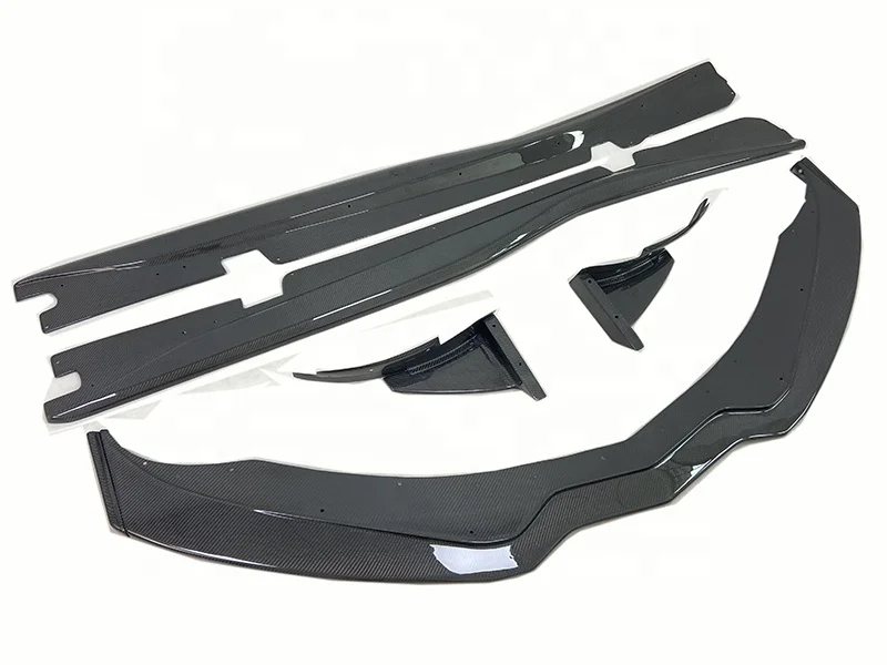 Kit carrocería fibra carbono Corvette C7 Z06 14-19 con faldones - imagen 3