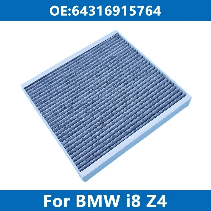 Filtro de aire acondicionado de cabina de coche 64319346267 para BMW I12 I15 E86 E85 E89 Z4 Coupe Roadster 2,5 3,0 M 2006-2016 i8 híbrido 1,5
