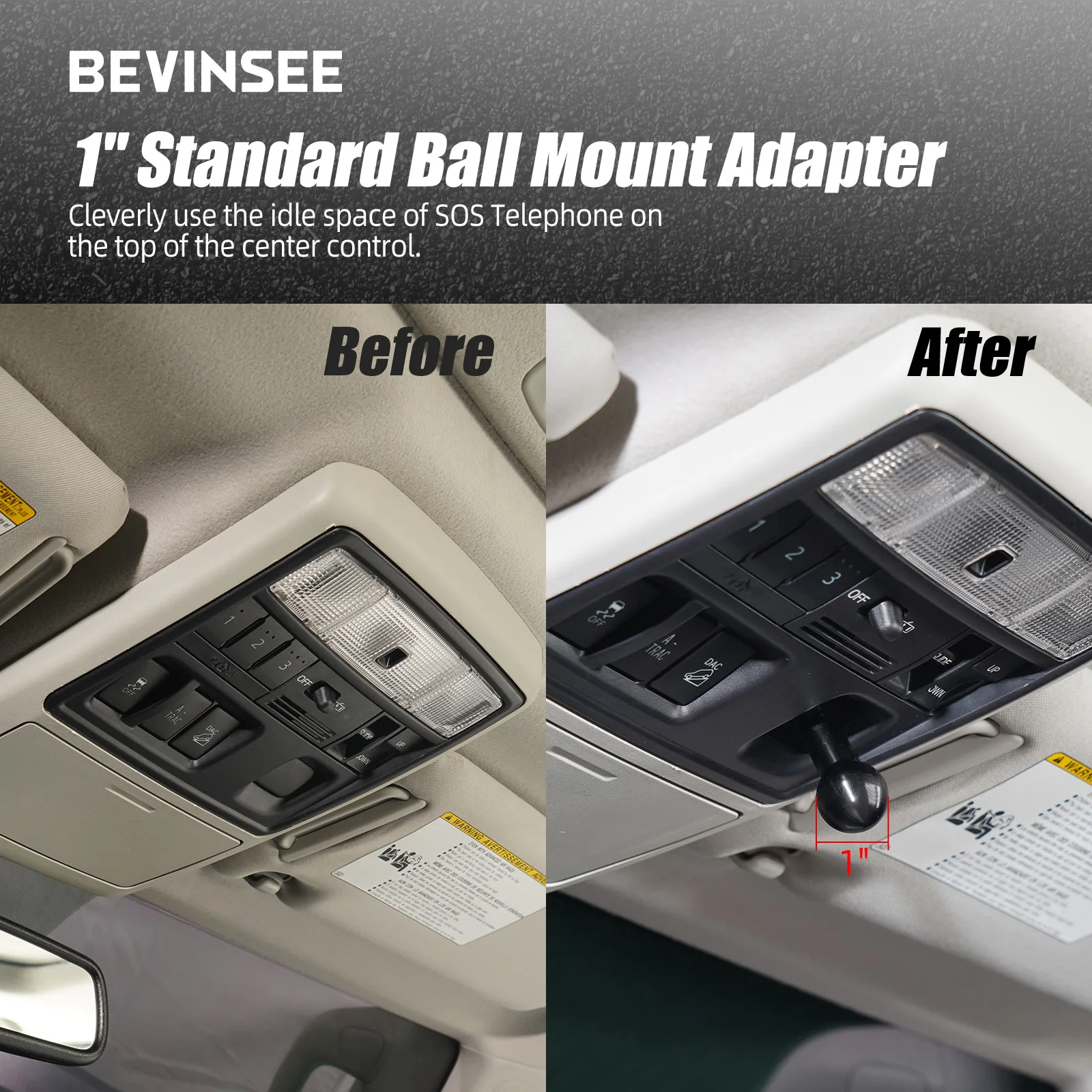 86750-35010 Adaptador de bola de consola Toyota 4Runner 2010-2024 - imagen 5