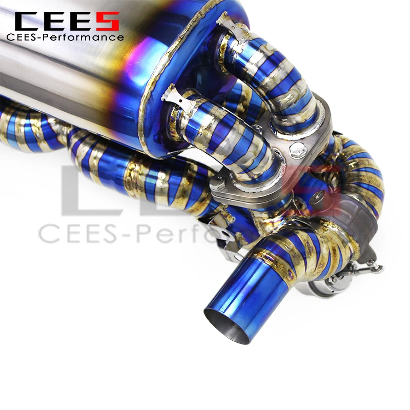 Sistema de escape cat-back CEES para Ferrari F430 4.3 V8 (2005-2009) - imagen 3