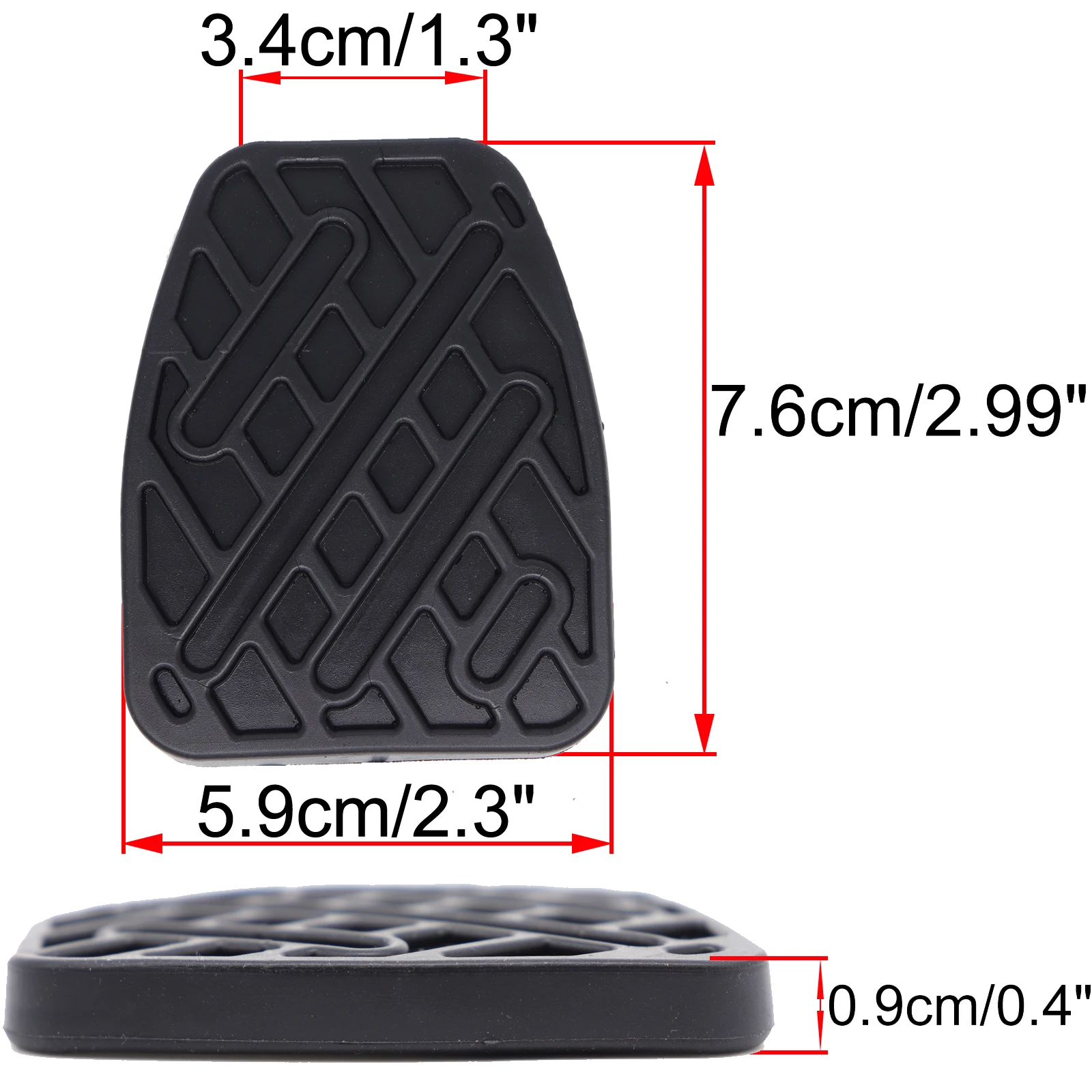 Goma pedal embrague y freno 46531JD00A – Nissan Qashqai J10 - imagen 4