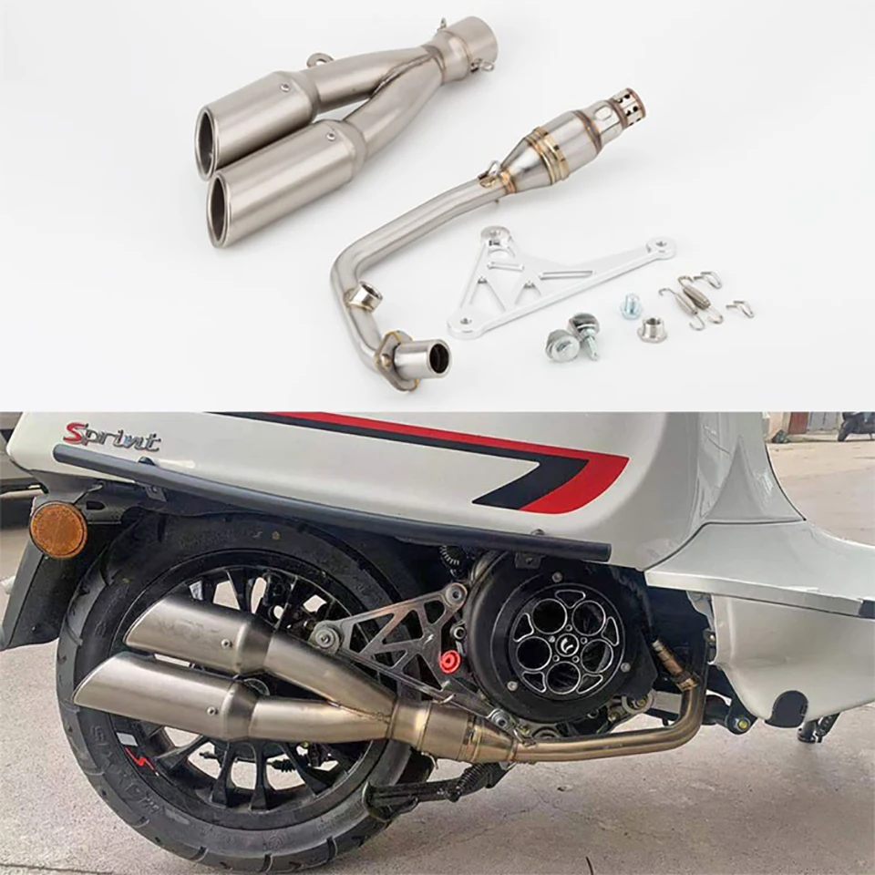 Escape deportivo Vespa Sprint Primavera 125-150 2017-2022