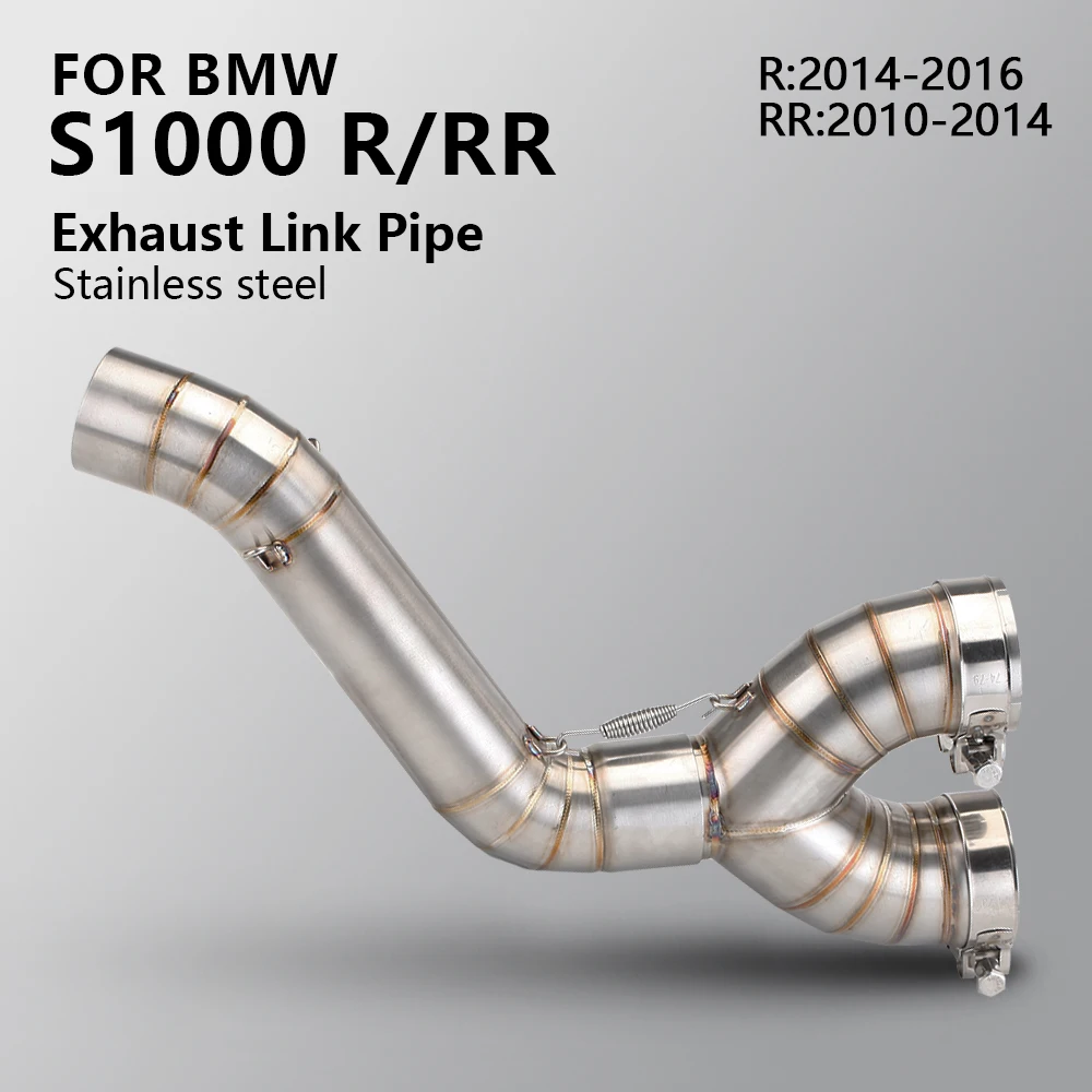 Tubo medio de escape 60 mm BMW S1000RR/S1000R 2010-2016