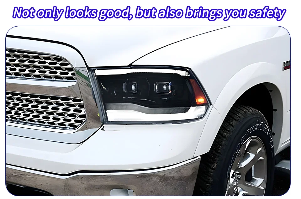 Detalle de las lámparas LED para Dodge RAM 1500