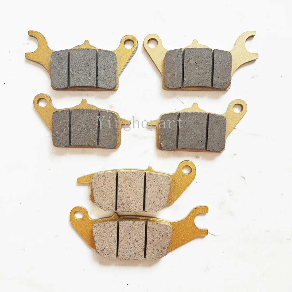 Pastillas delanteras y traseras para Yamaha MW125 Tricity 2014-2016 - imagen 2