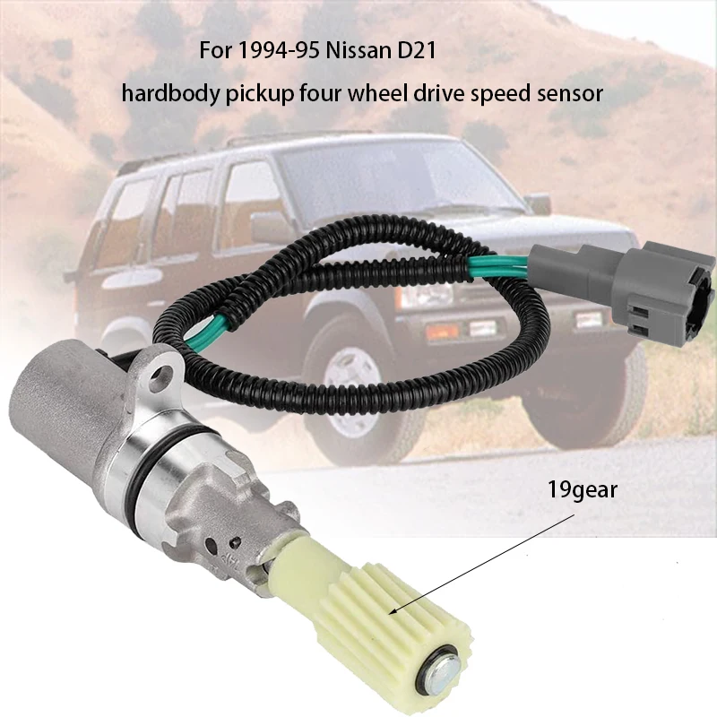Sensor de velocímetro Nissan D21 D22 - vista frontal