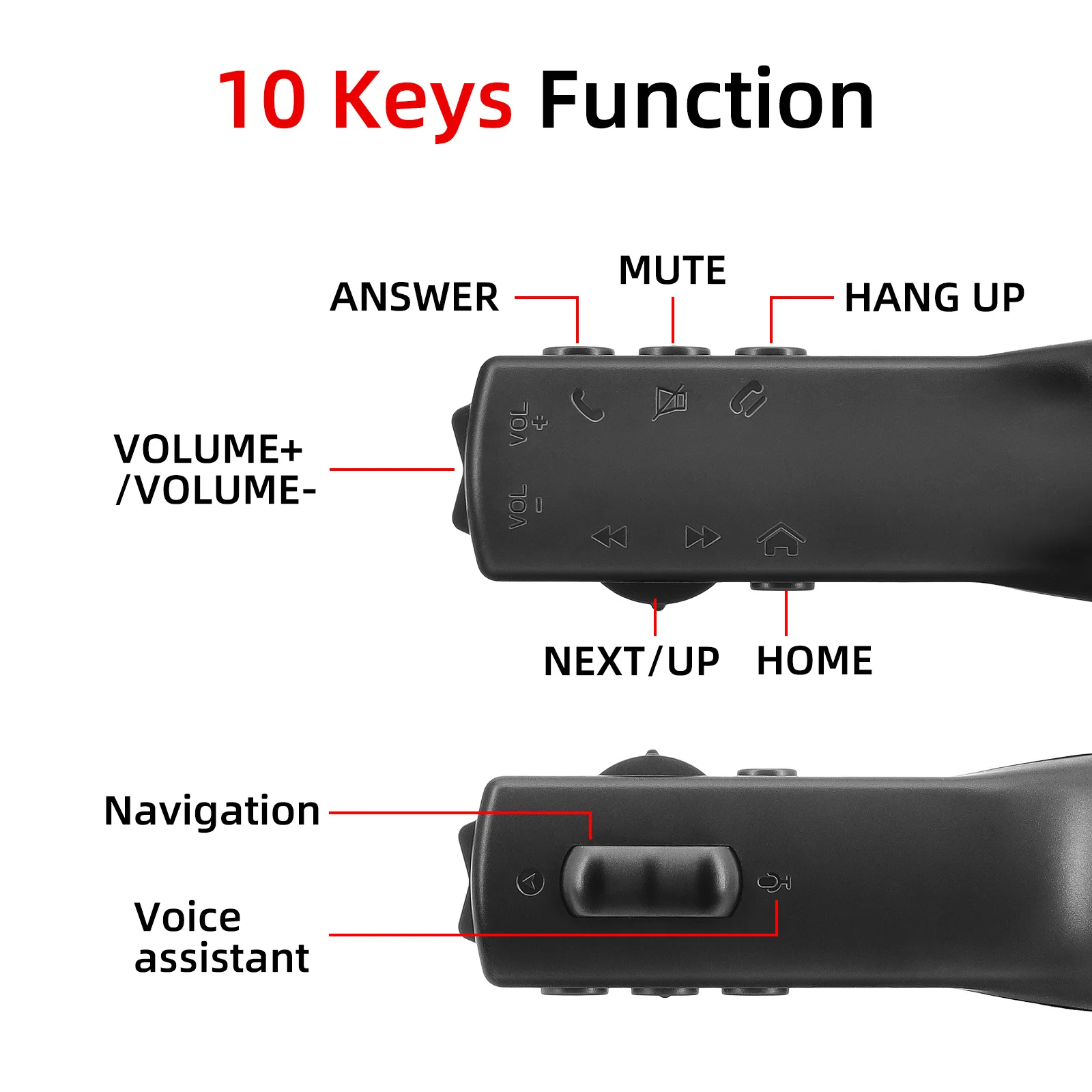 Mando multifunción para volante, audio, GPS y Android - imagen 4