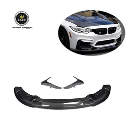 RZA divisor labio parachoques delantero fibra carbono BMW F80M3 F82M4