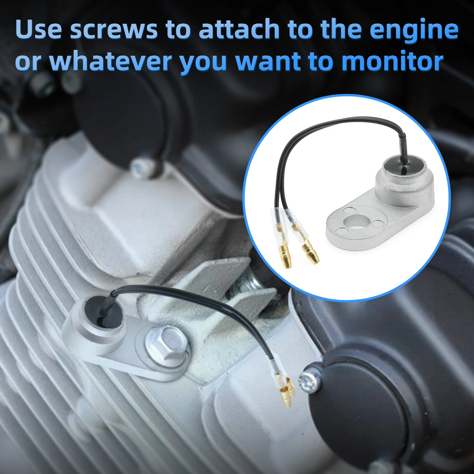 Sensor de temperatura líquido refrigerante motor universal - imagen 2