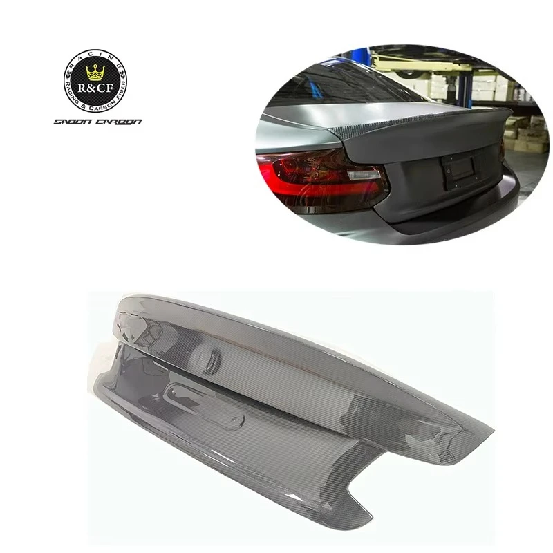 Portón trasero de fibra de carbono estilo CLS para BMW F22/F87 M2