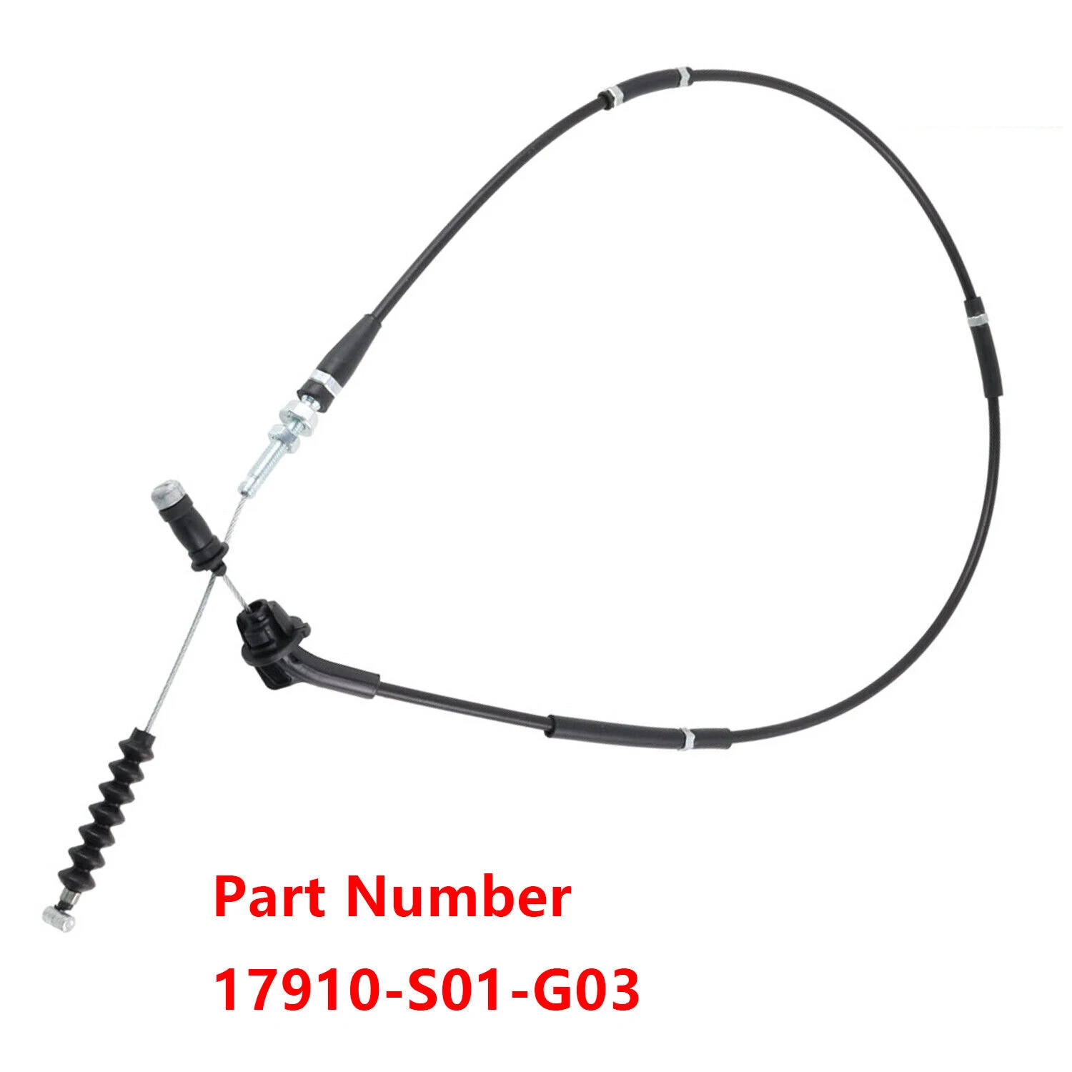 17910-S01-G03 Cable de acelerador para Honda Civic 96-00 D16Y8 K-swap