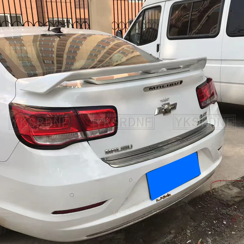 Alerón trasero ABS negro brillante para Chevrolet Malibu 2012-2018 - imagen 4