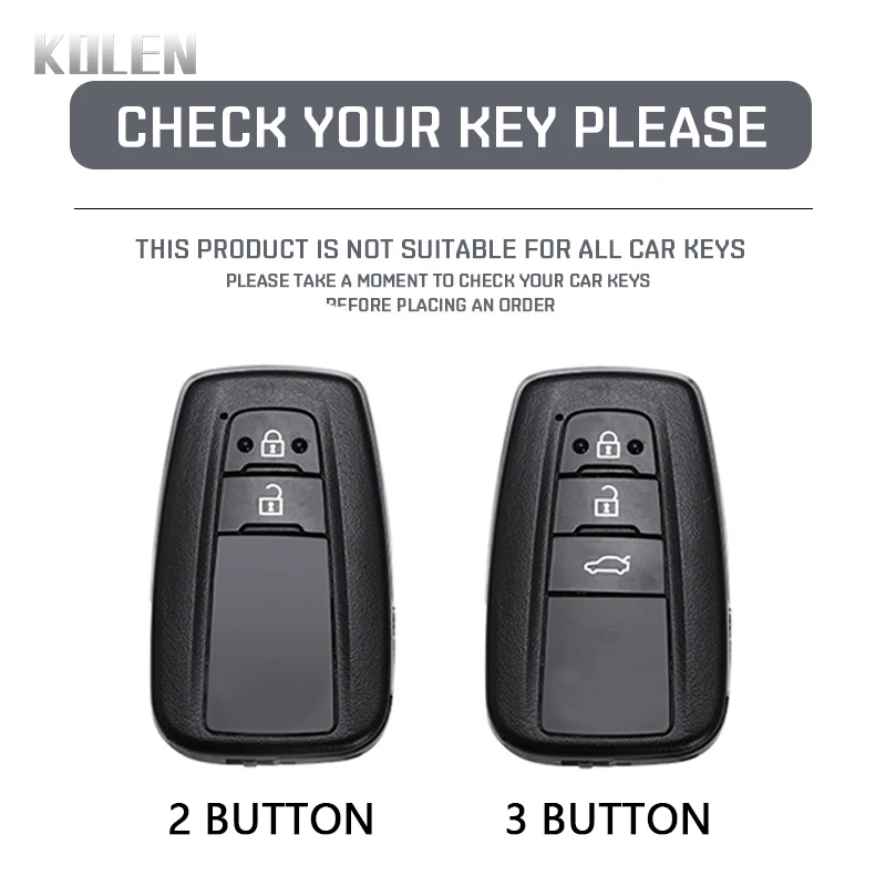 Funda TPU mando Toyota Corolla Prius Camry C-HR RAV4 - imagen 2