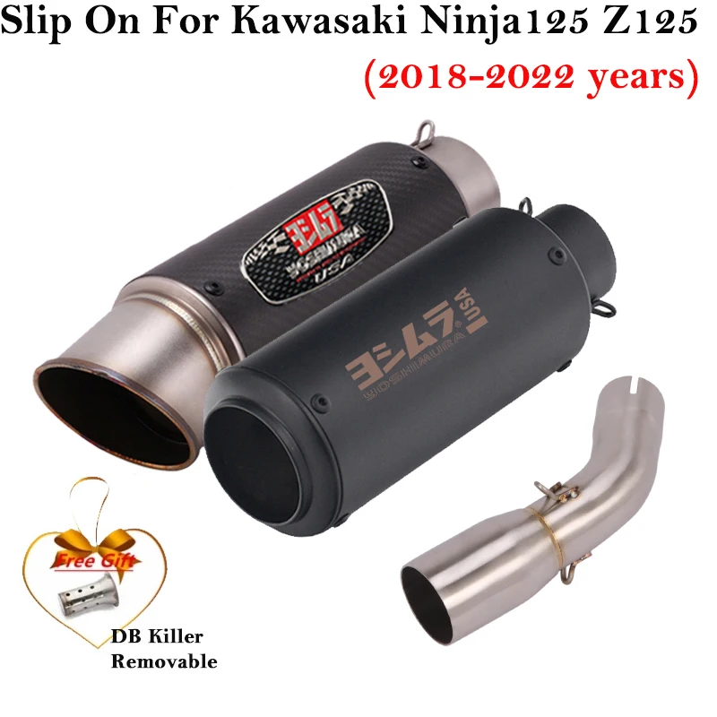 Silenciador de escape Kawasaki Ninja 125 2018-2022