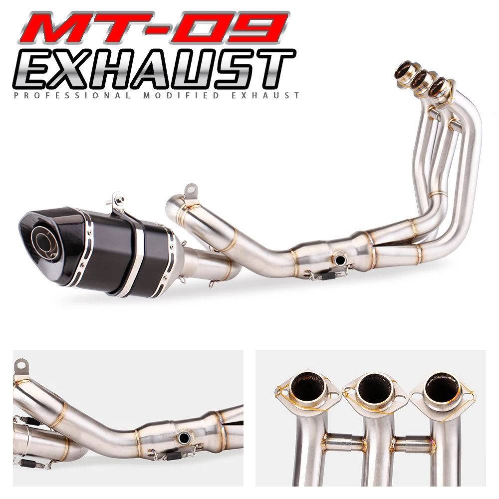 Sistema de escape completo Yamaha MT-09 / FZ-09 modificado - imagen 5