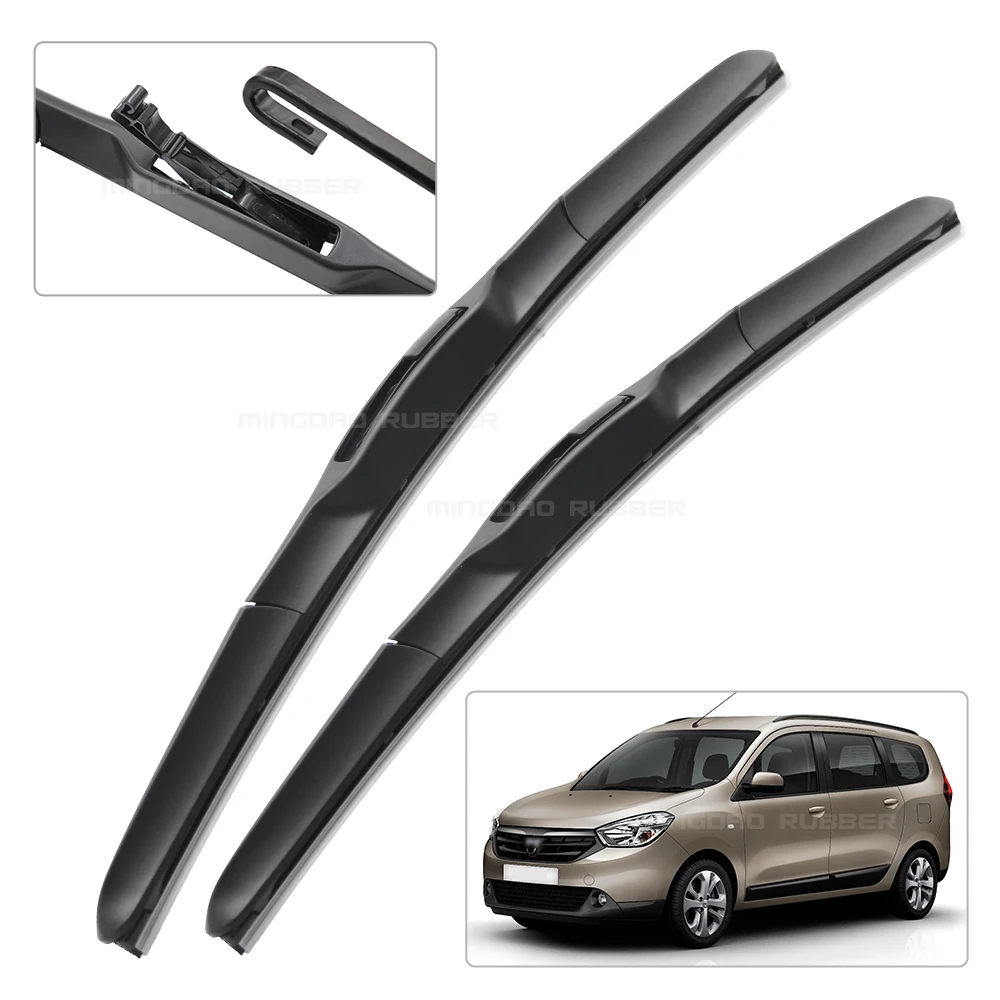 Creatoad limpiaparabrisas de goma para Dacia Lodgy 2012-2016 - imagen 2
