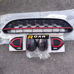 Máscara de parrilla, conjunto de rejilla de radiador para BMW Mini 60, actualización de marco de espejo retrovisor, tira de luz de guardabarros, accesorios para automóviles