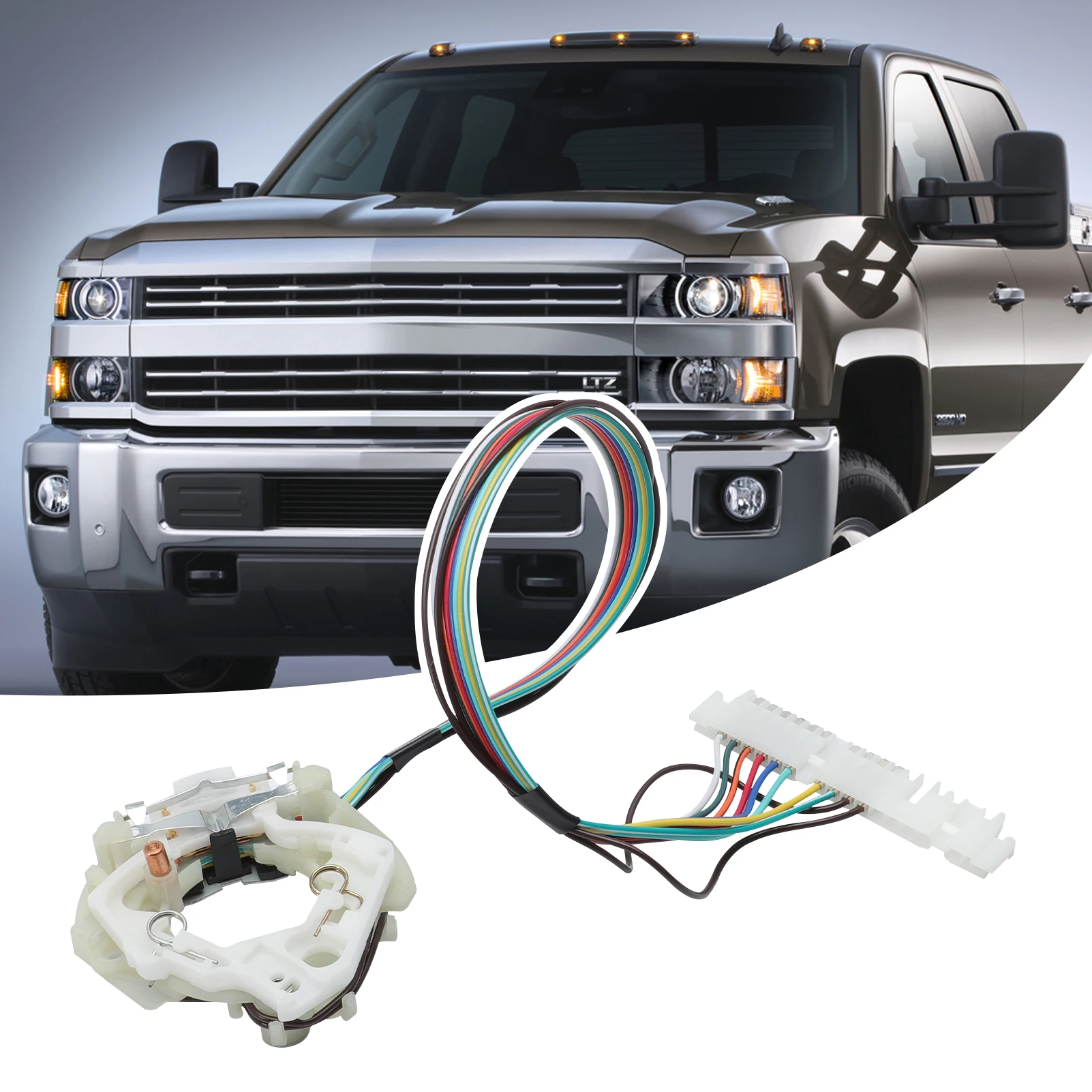 Interruptor de combinación de señal de giro para Chevrolet GMC Buick Cadillac Dodge AMC Jeep 1969-2002 TW20 1995963 1995975 - imagen 4