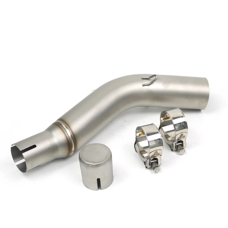 Tubo de enlace modificado escape acero inoxidable Suzuki GW250 GW250F - imagen 4