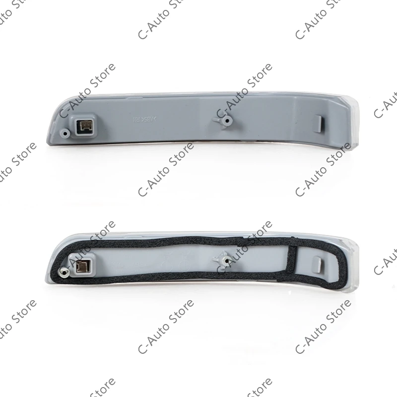 Detalle de la luz de intermitente para retrovisor
