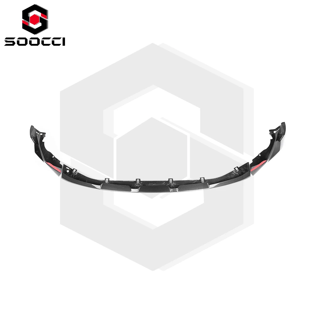 Labio delantero fibra de carbono BMW M3 M4 G80 G82 splitter - imagen 3