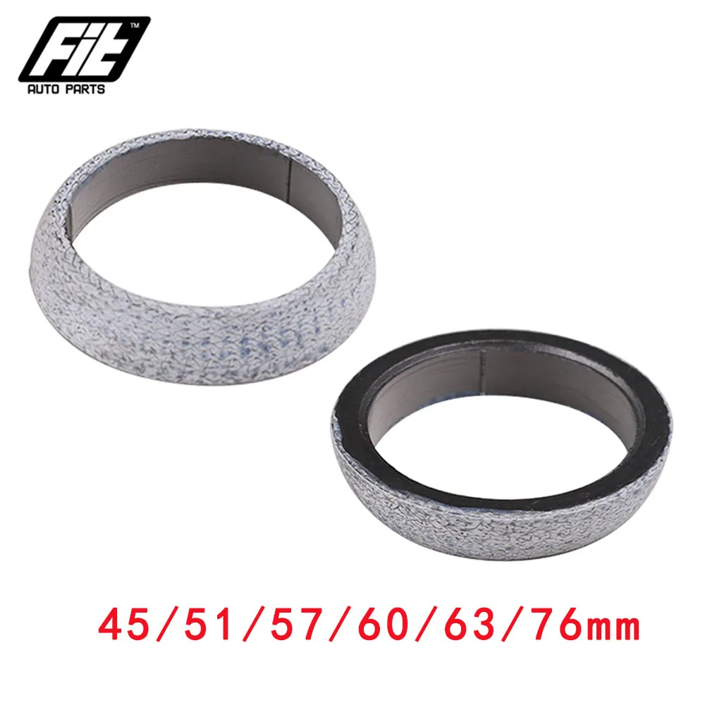 Junta de escape tipo donut 45-76 mm universal para coche