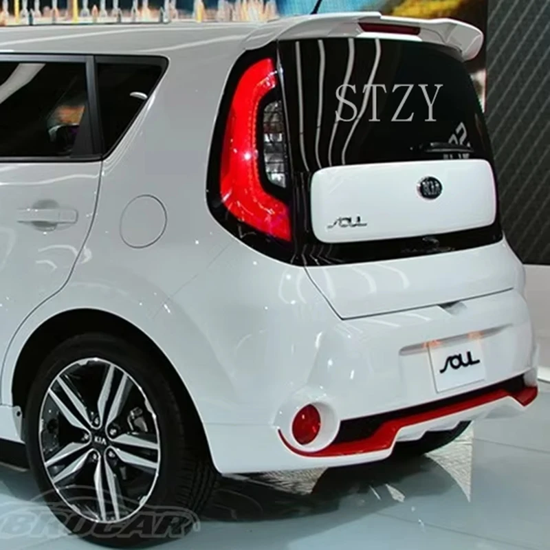 Spoiler trasero ABS Kia Soul 2018 2019 – listo para pintar - imagen 3