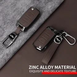 Funda llave coche piel y metal – VW Polo Golf 4 5 Octavia