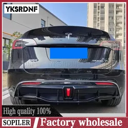 Difusor trasero labio ABS fibra carbono Tesla Model Y 2018-2022