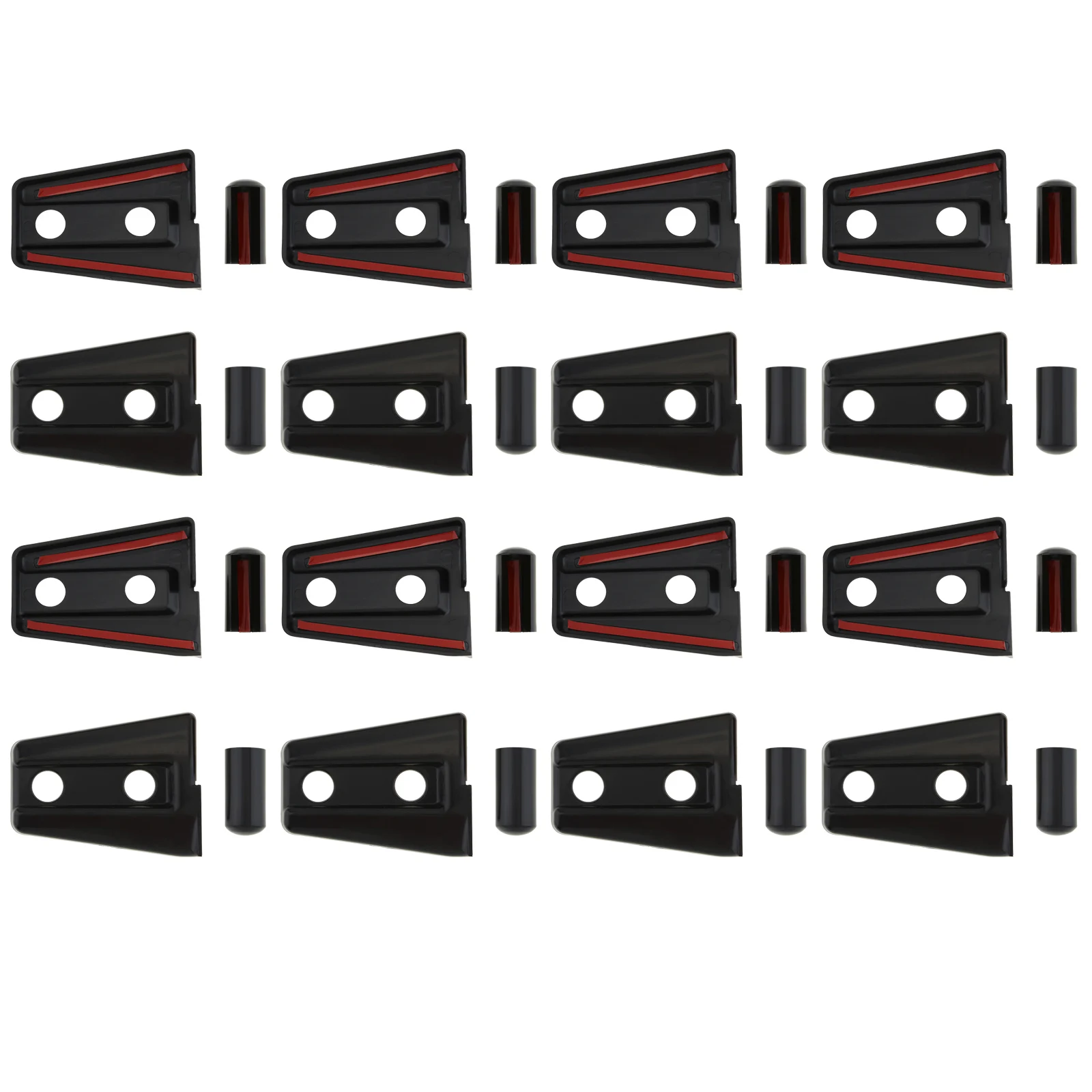 Cubiertas de bisagras de puerta para Jeep Wrangler JK 2007-2017 - imagen 3