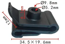 Clip parachoques y guardabarros Shhworldsea – Toyota Lexus 90467-05114