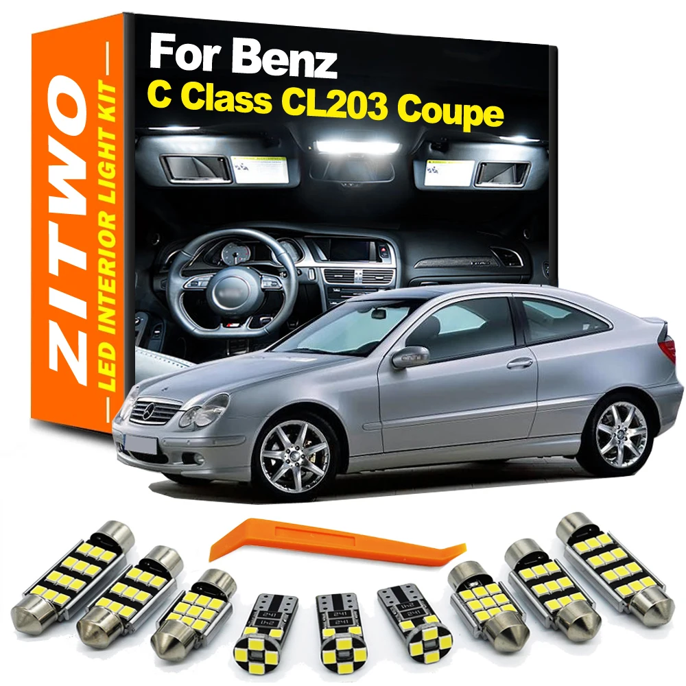 Bombillas LED interiores CANBUS ZITWO – Mercedes Clase C Coupé CL203