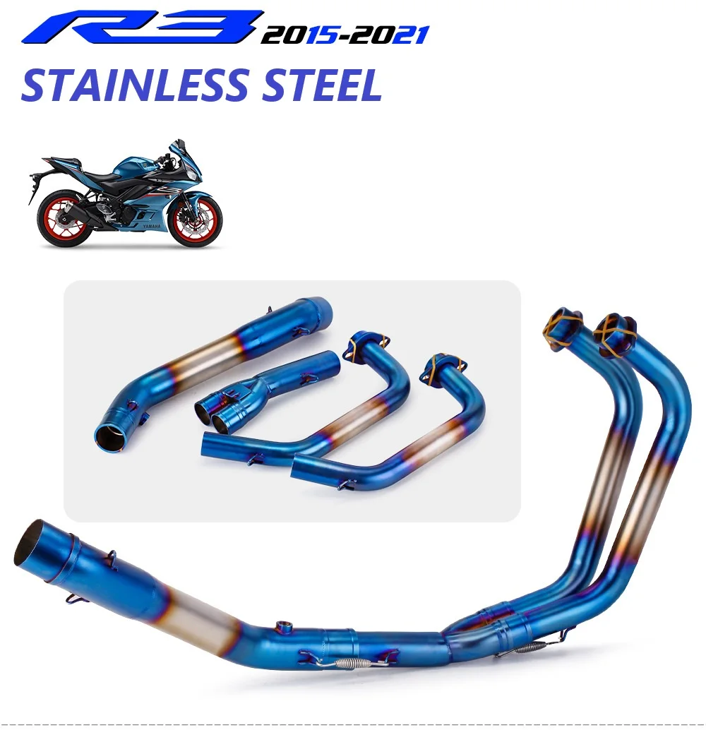 Pieza de escape para repuesto de motocicleta Yamaha