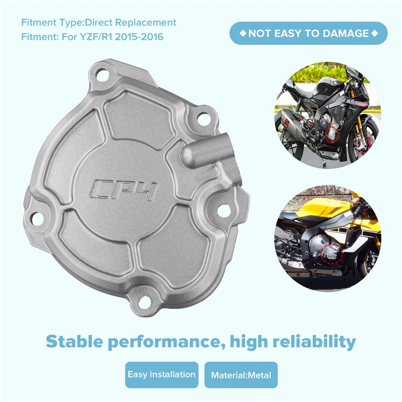 Para Yamaha YZF/R1 2015-2016 cubierta protectora del Motor del borde de disparo del pulso de encendido - imagen 2